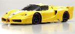 ferrari fxx rc schaal 1:24 ( 20cm ) met licensie kleur geel